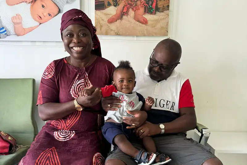 happy-couple-with-IVF-miracle-baby-at-EuroCARE-IVF